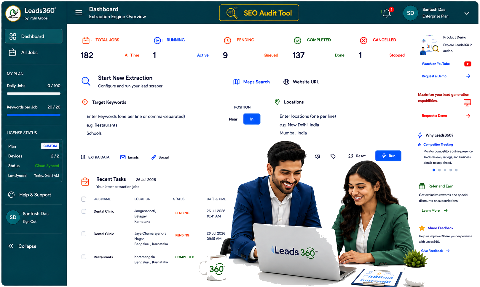 About Leads360 Showcase Graphic